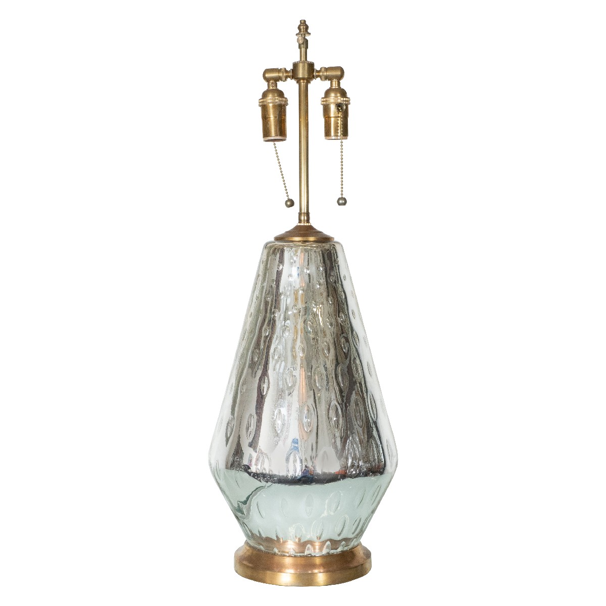 Conical mercury glass lamp